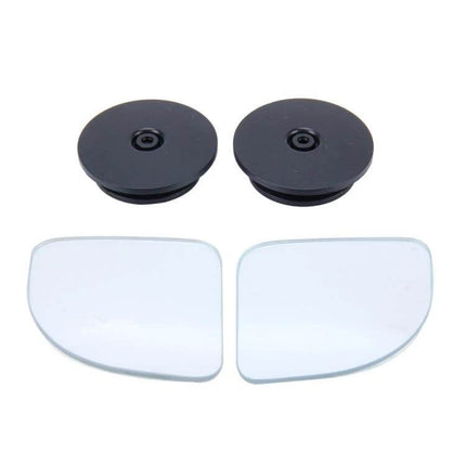 Adjustable Wide Angle Blind Spot Rear View Mirror for Cars – pair of replacement wide-angle mirror lenses and round swivel mounts