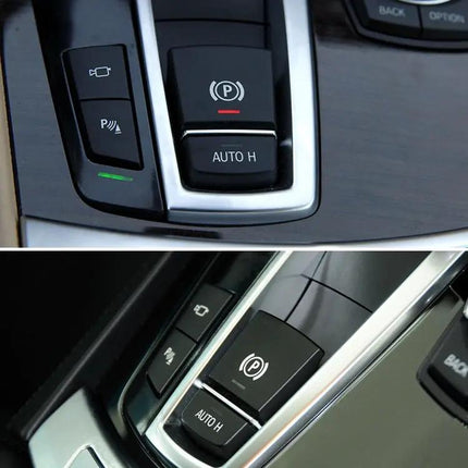 BMW 5/6 Series Parking Brake Switch Cover Replacement