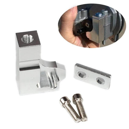 Repair Bracket for VW, Audi, Skoda Intake Manifold - Without Spring installed aluminum alloy kit to prevent P2015 over-travel (compact, 27.6x38.1mm)