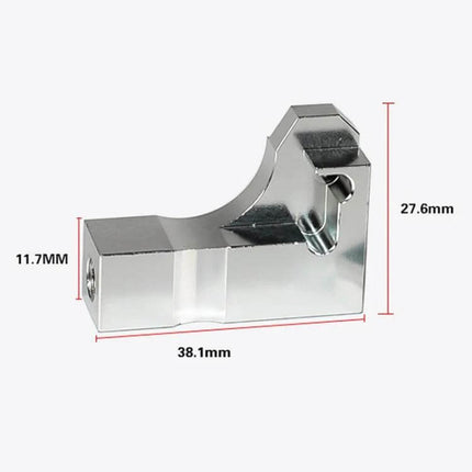 Repair Bracket for VW, Audi, Skoda Intake Manifold - Without Spring, aluminum alloy 27.6x38.1mm, prevents V157 over-travel, for P2015 fix