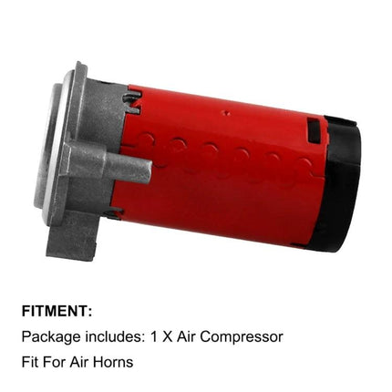 Air Compressor for Maintaining Vehicle Air Horns on the Road - 12V portable unit for on‑the‑go horn pressure maintenance