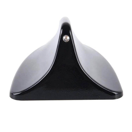 Shark Fin Plastic Car Antenna Decoration for Vehicle Styling, 16x9x6 cm - black lightweight plastic shark fin car antenna topper
