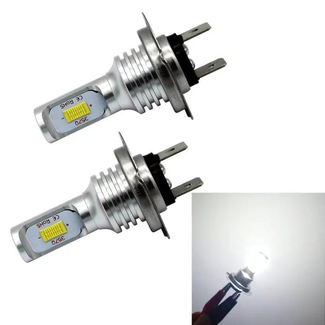 H7 Fog Light LED Bulbs for Cars, 2-Pack, Easy Install