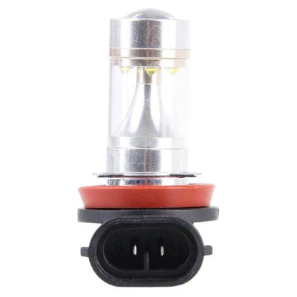 Car Fog Light Bulb White For Foggy Day Driving - 12V replacement white fog light bulb with red gasket and connector
