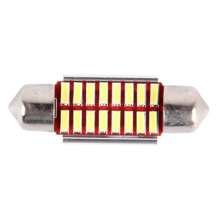 Car Interior Door Lights 2 Pack for Dashboard and Dome - LED aluminum alloy festoon bulb for dome/map/dashboard CAN-BUS compatible