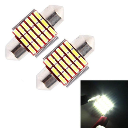 Car Door Lights 31mm Interior Dome Lamps For Dash And Doors bright CAN-BUS LED replacement for sedan SUV hatchback interior lighting