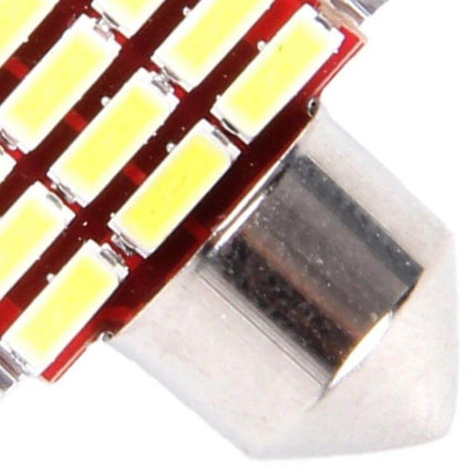 Car Door Lights 31mm Interior Dome Lamps For Dash And Doors bright CAN-BUS compatible 31mm LED dome lamp close-up