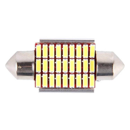 Car Interior Door Lights 36mm White LED Reading Lamp 2 Pack - 36mm CAN-BUS plug-and-play white LED dome/reading light 2-pack