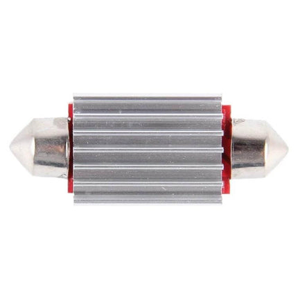 Two 41mm Car Door Lamps For Dome And Interior Lighting - aluminum alloy 41mm LED festoon bulb pair with CAN bus compatible design