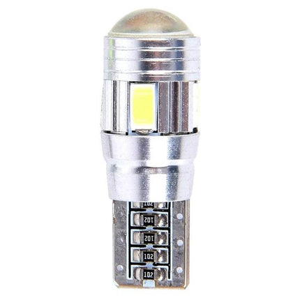 Ice Blue LED Car Clearance Light 2-Pack for Ground Vehicles - single ice blue LED bulb, low-power, compact truck trailer clearance light