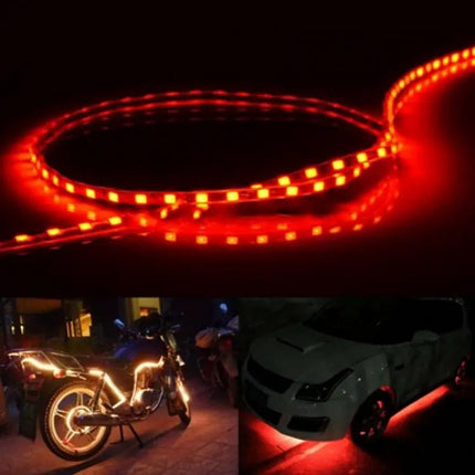 Car LED Strip Light 90cm Waterproof Flexible For Car Decoration