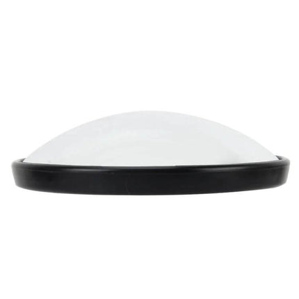 Car Rear View Mirror for Baby Safety with Clip Attachment - curved wide-angle mirror with black clip rim for easy installation