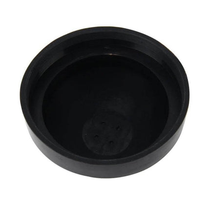 Universal Car LED Headlight Dust Cover 10 cm Inner Diameter black rubber seal cap for headlights, protects against water, dust and moisture