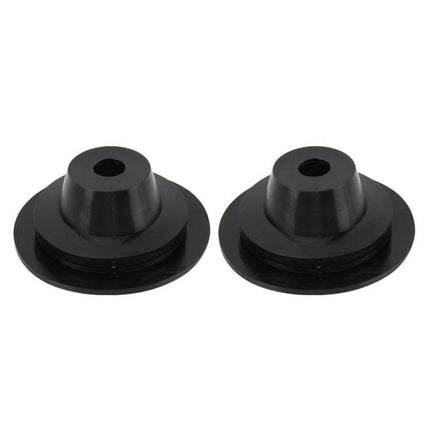 Pack Of 2 Universal Silicone Headlight Dust Cover Seals – black silicone replacement bulb seal caps protecting headlights and fog lights