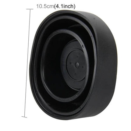 Universal Car Headlight Silicone Dust Cover Seal Cap For Lamp Seals - black 10.5cm silicone headlight dust cover seal cap for bulb housing