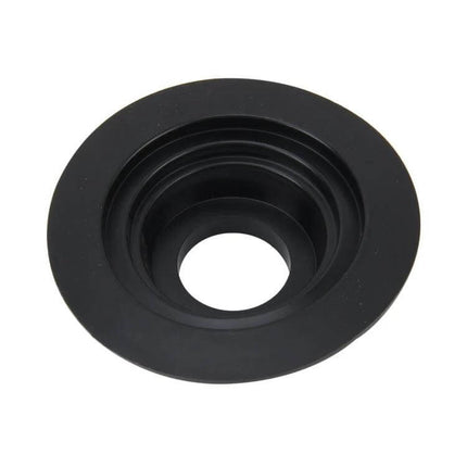 2-Pack Silicone Headlight Dust Cover Caps For Cars - black flexible silicone seal for headlight bulb opening, water and dust protection