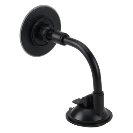 Adjustable Blind Spot Mirror for Car Windshield Safety – black suction-mount flexible arm mirror for monitoring backseat passengers and reducing blind spots