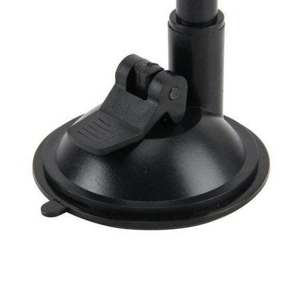 Adjustable Blind Spot Mirror for Car Windshield Safety - close-up of black suction mount and adjustable hinge for secure windshield attachment
