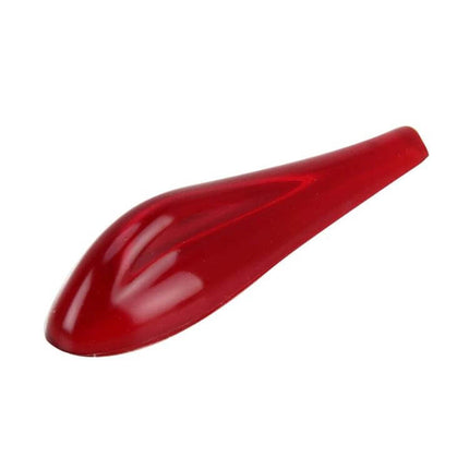 Universal Acrylic Resin Rear Spoiler for Car Protection and Decoration - glossy red universal acrylic rear spoiler protecting rear lights and bumper