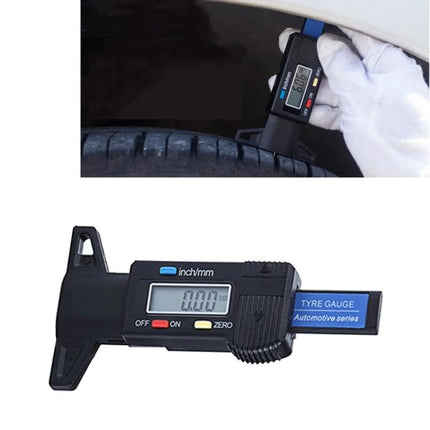Handy Gauge for Checking Tire Tread During Vehicle Maintenance measuring tire tread depth up to 25 mm on car tire