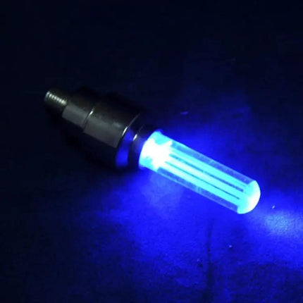 2-Pack Wheel Tire Lamp With Battery For Car, Motorcycle, Bike