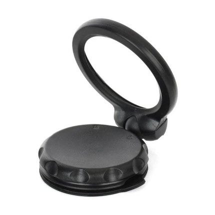 TomTom Adjustable Foldable Car GPS Holder with Stand - black folding car mount with swivel ring and secure base