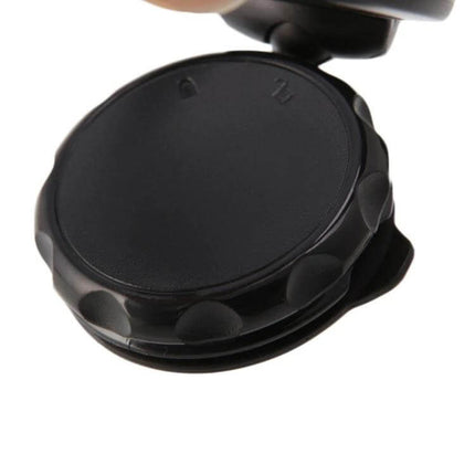 TomTom Adjustable Foldable Car GPS Holder with Stand close-up of black swivel suction mount showing foldable joint and textured grip