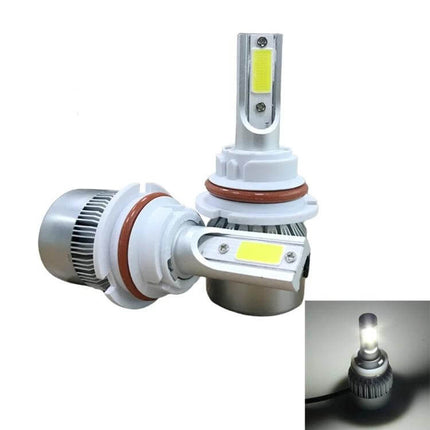 Waterproof LED Headlights for Cars Daily Driving Use - slim waterproof 6000K LED headlight bulb, easy install, space-saving design