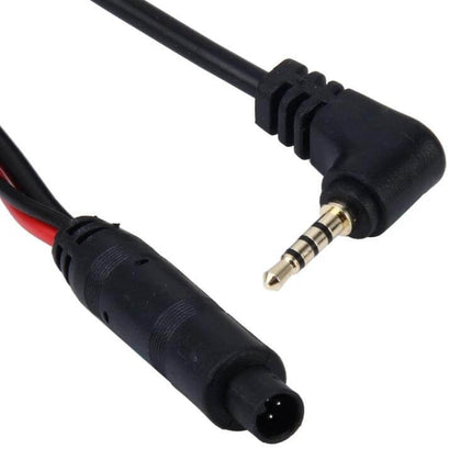 BMW Reversing Camera Extension Cord for Rear View Mirror 10m - 5-pin 2.5mm 12V extension cable with right-angle jack for BMW rear-view camera