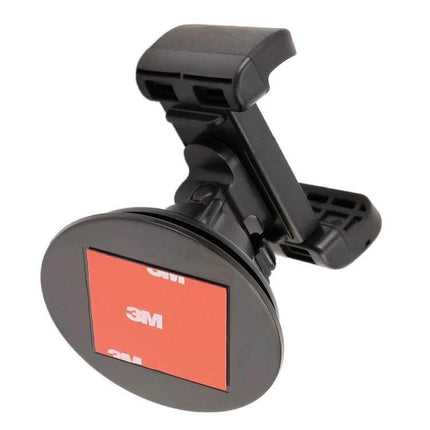 Universal Car Suction Cup Phone Holder for 68-80mm Devices - black adjustable dashboard mount with strong suction