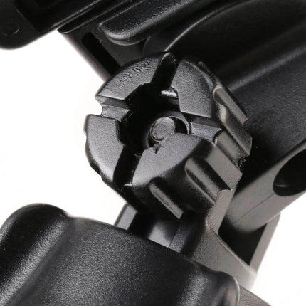 Universal Car Suction Cup Phone Holder for 68-80mm Devices close-up of adjustable black knob and joint for angle adjustment
