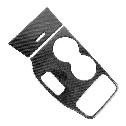 Carbon Fiber Decorative Stickers for Jeep Grand Cherokee 2014-2015 carbon fiber cup holder and dashboard trim piece