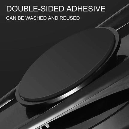 Stone Pattern Car Mount Holder for 4 to 6.5 Inch Phones showing round double-sided adhesive pad and clip for secure in-vehicle mounting