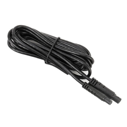 2m Car Reversing Camera Extension Cable For Rear View Monitor black 5-pin plug durable corrosion-resistant jacket, 2m length