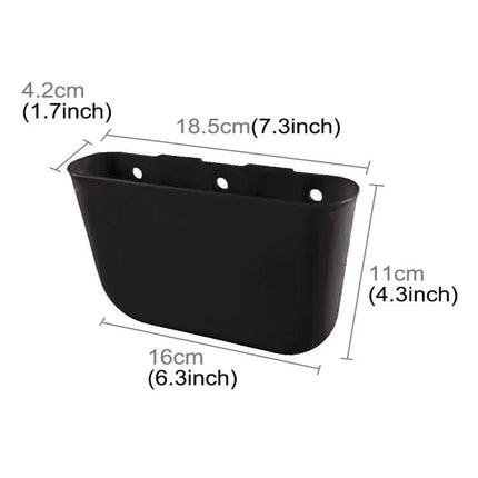 Portable Car Trash Can for Vehicle Organization and Cleaning
