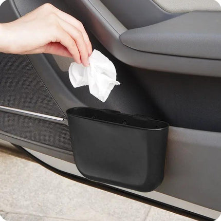 Portable Car Trash Can for Vehicle Organization and Cleaning