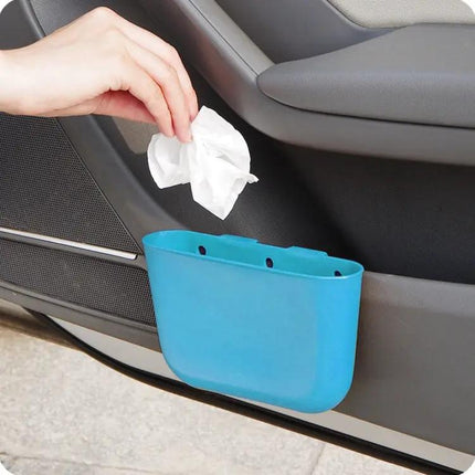Portable Car Trash Can for Vehicle Organization and Cleaning