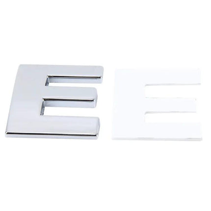 3D Metal English Letter Self-Adhesive Car Emblem Sticker | Syndmart