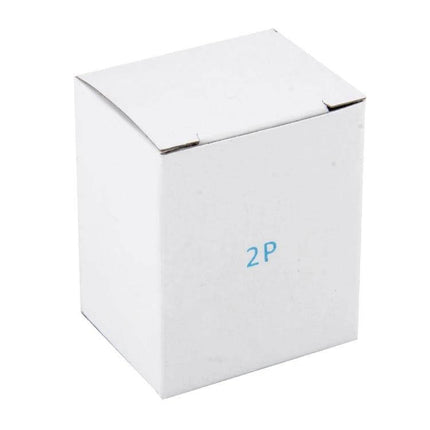 LED Turn Signal Flasher Relay for Motorcycles with 2-Pin Design white retail box marked 2P, replacement relay to correct LED hyper-flashing