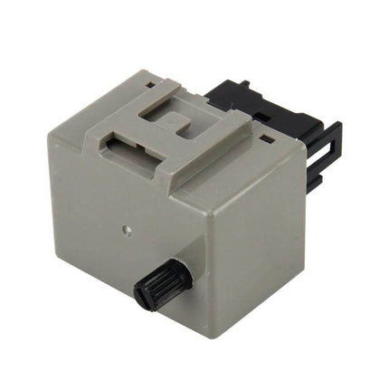 LED Turn Signal Flasher Relay for Honda and Lexus Adjustable Frequency gray 8-pin plug-in with adjustable knob, replacement for hyper-flash