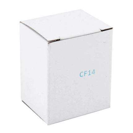LED 3-Pin Turn Signal Flasher Relay for European Cars in plain white CF14 retail box - plug-and-play replacement