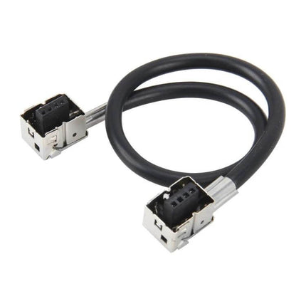 2-Pack HID Xenon Bulb Adapter Cables For Car Ballast, 34cm D3 connector replacement cable set, durable plastic and metal