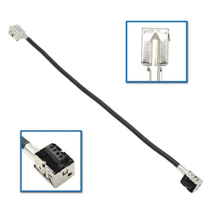 2-Pack HID Xenon Bulb Adapter Cables For Car Ballast - single 34cm D3 connector replacement cable with metal plastic construction