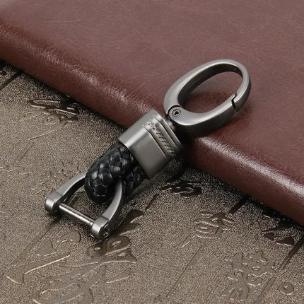 Durable Braided Metal Key Ring for Everyday Carrying and Organization