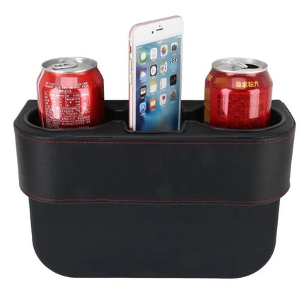 Practical Car Seat Crevice Storage for Phones and Cups