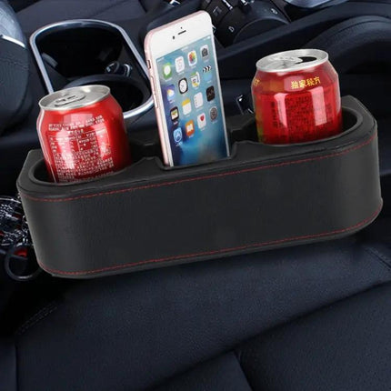 Practical Car Seat Crevice Storage for Phones and Cups