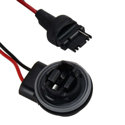 Two-Pack Canbus LED Error Canceller For Fog Lights And DRLs — 12V decoder harness with wiring connectors to prevent CANBUS bulb-out warnings