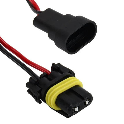 9006 CANBUS LED Decoder For Fog Lights 2 Pack Easy Install plug-and-play 9006 socket decoder with wiring harness to prevent flicker and warning lights