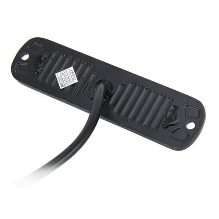 Car Emergency Strobe Light Waterproof For Roadside Safety - rear view of compact waterproof 6-LED strobe with cable and mounting holes