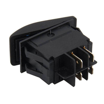 Car and Boat Toggle Light Switch Waterproof for Cars and Boats - 12–24V 4-pin waterproof rocker switch for cockpit lights, bilge pumps, auxiliary circuits